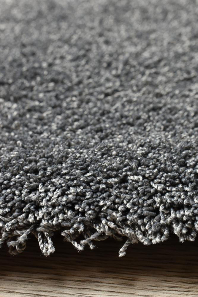 Gentle Super Soft Charcoal Rug -100