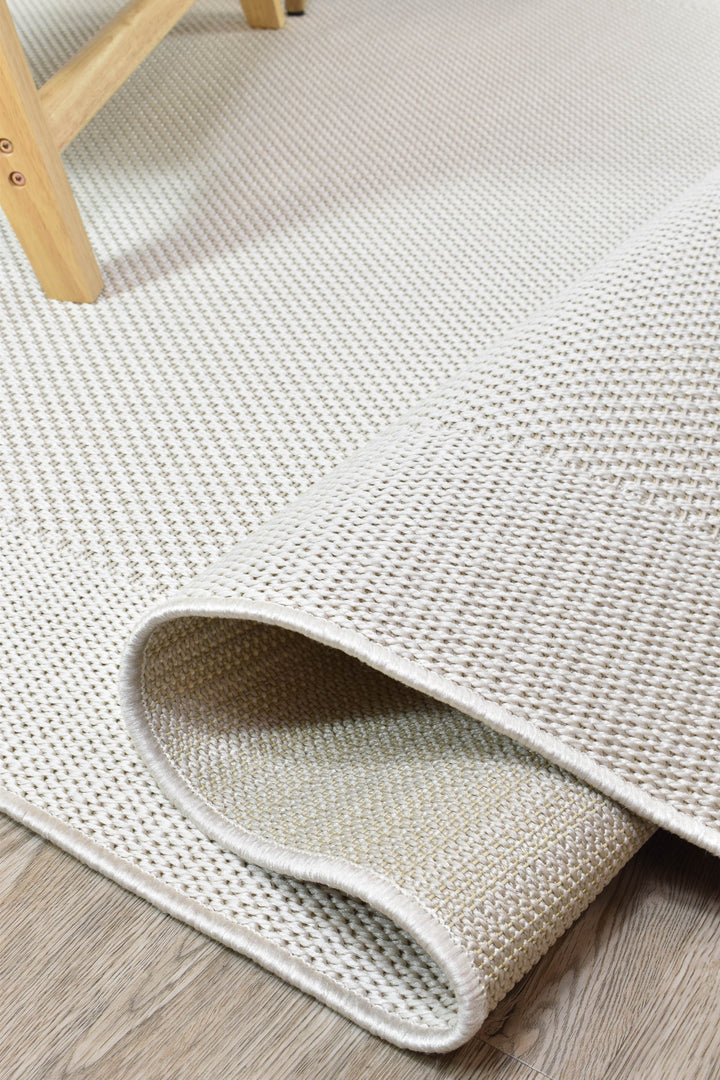 All Seasons Sisal White Rug 3900-069