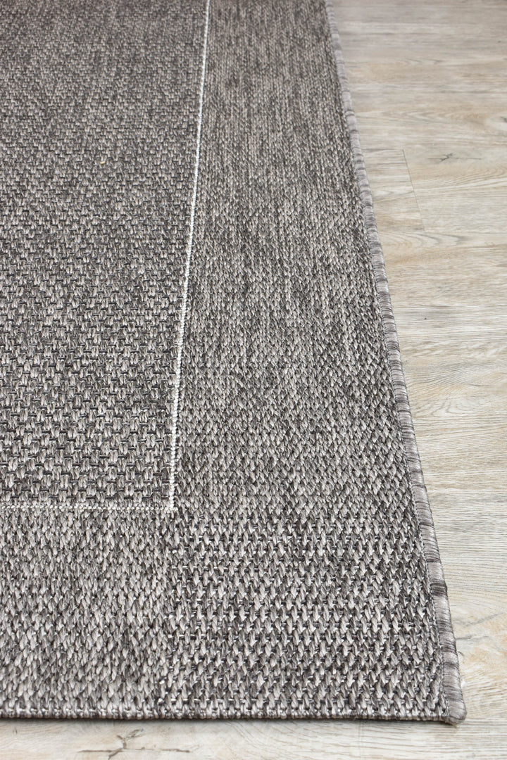 All Seasons Sisal Charcoal Rug 3900-088