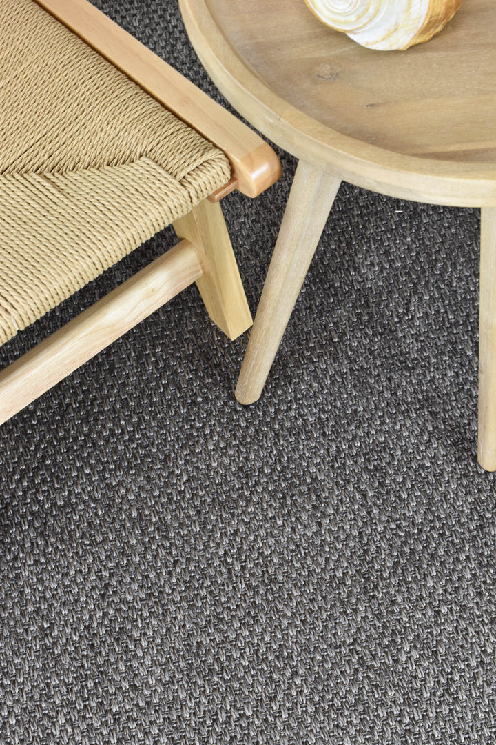 All Seasons Sisal Charcoal Rug 3900-088