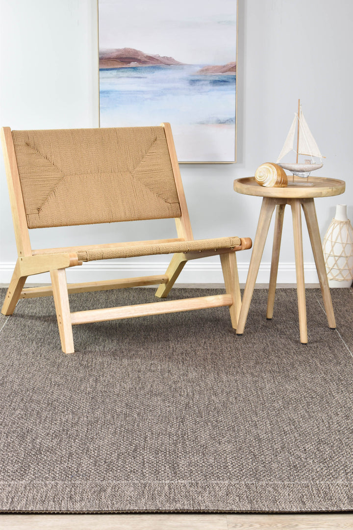 All Seasons Sisal Charcoal Rug 3900-088