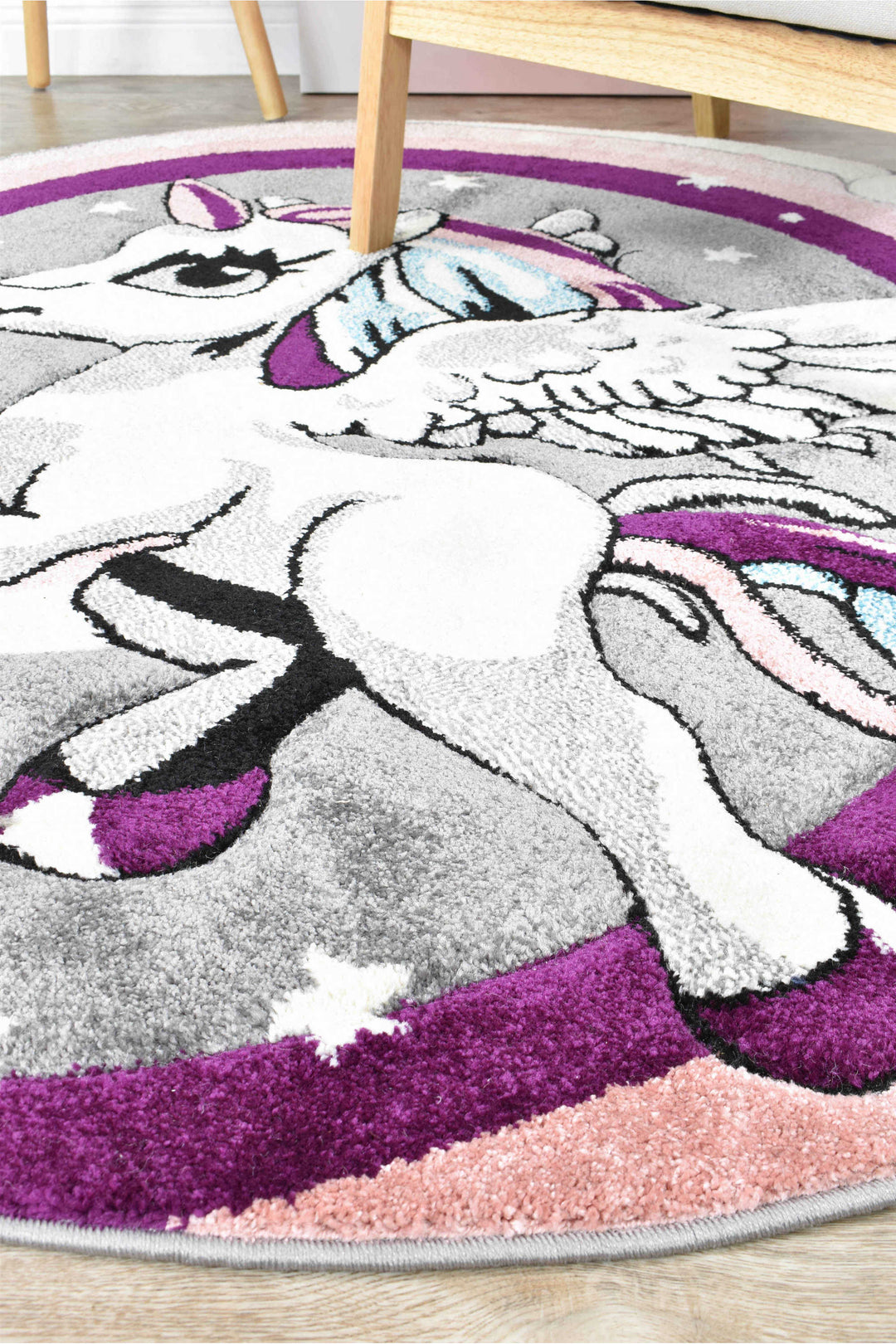 Cotton Candy D345A Unicorn ROUND