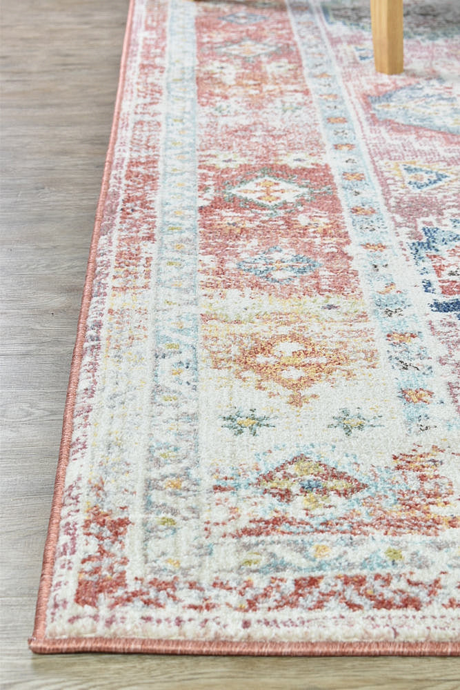 Casablanca 0414A Tile Rose Rug