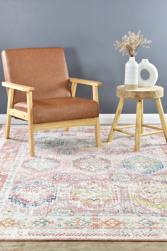 Casablanca 0414A Tile Rose Rug