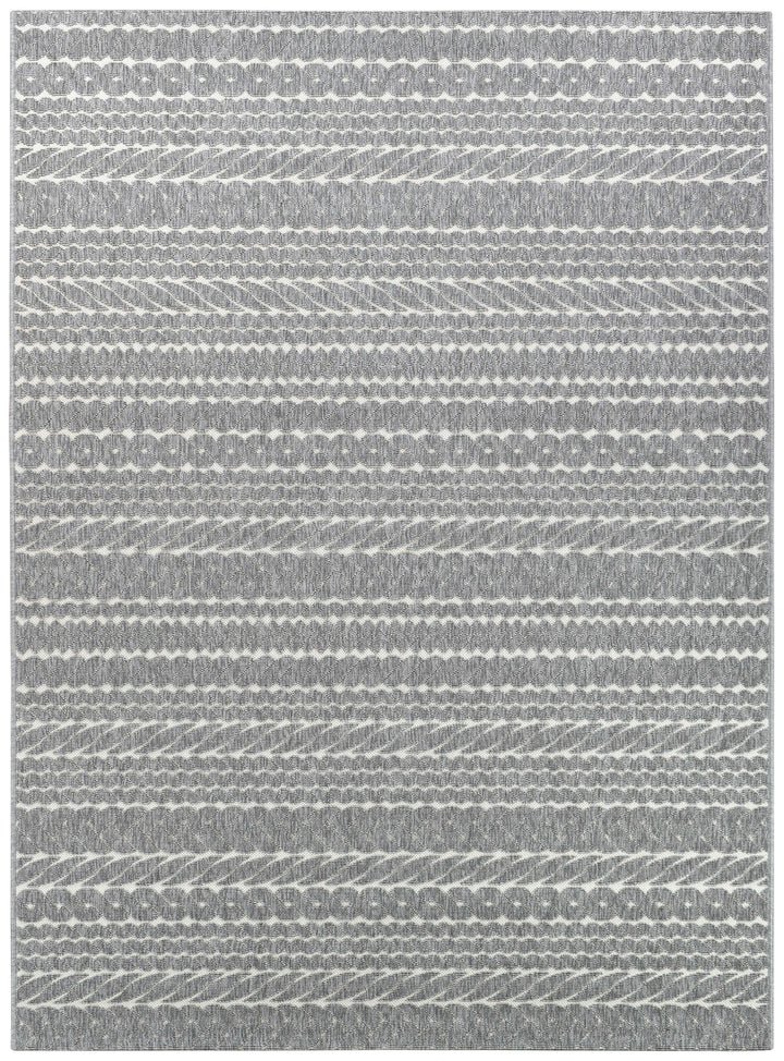 Fenix Grey White Rug 20469-302