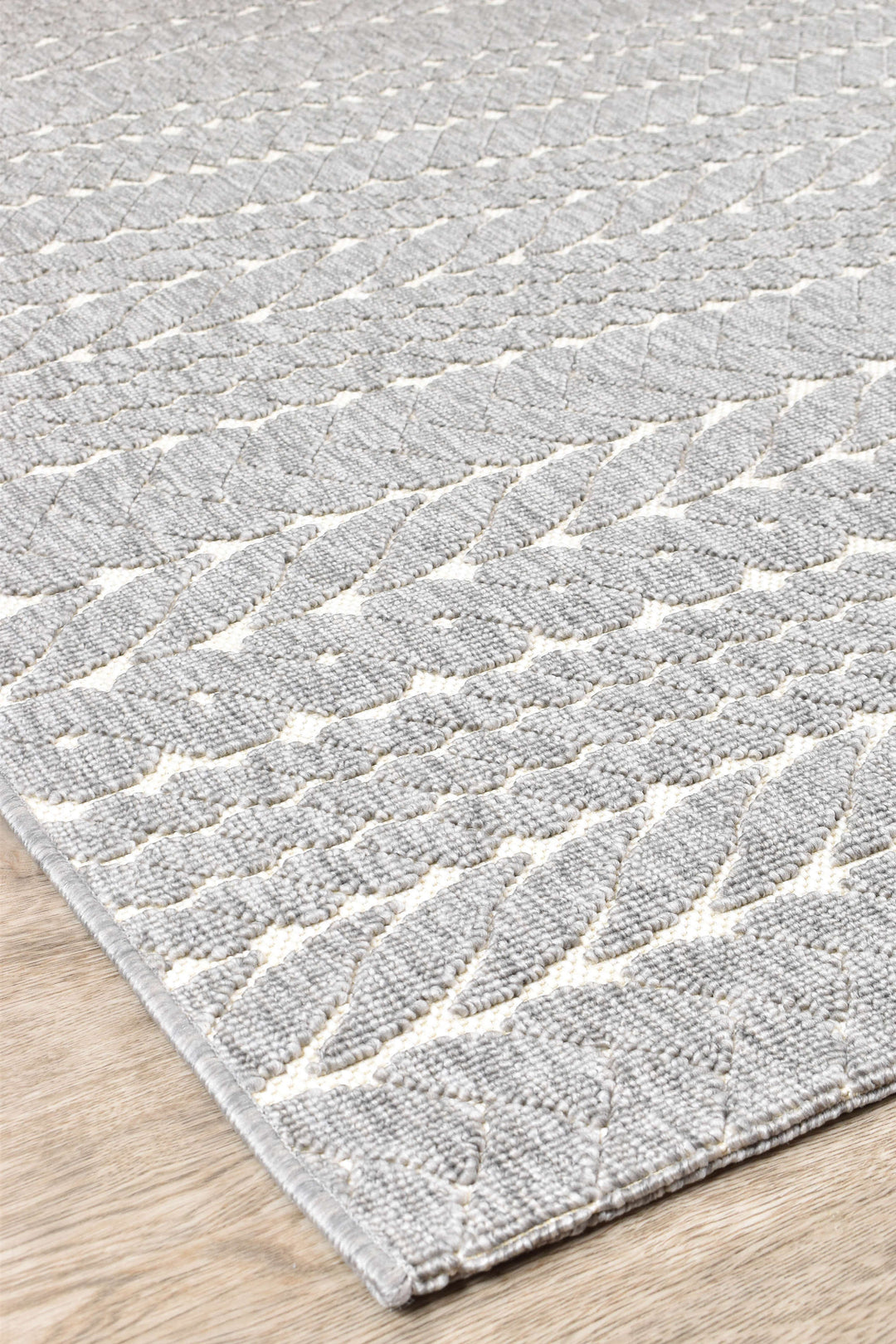 Fenix Grey White Rug 20469-302