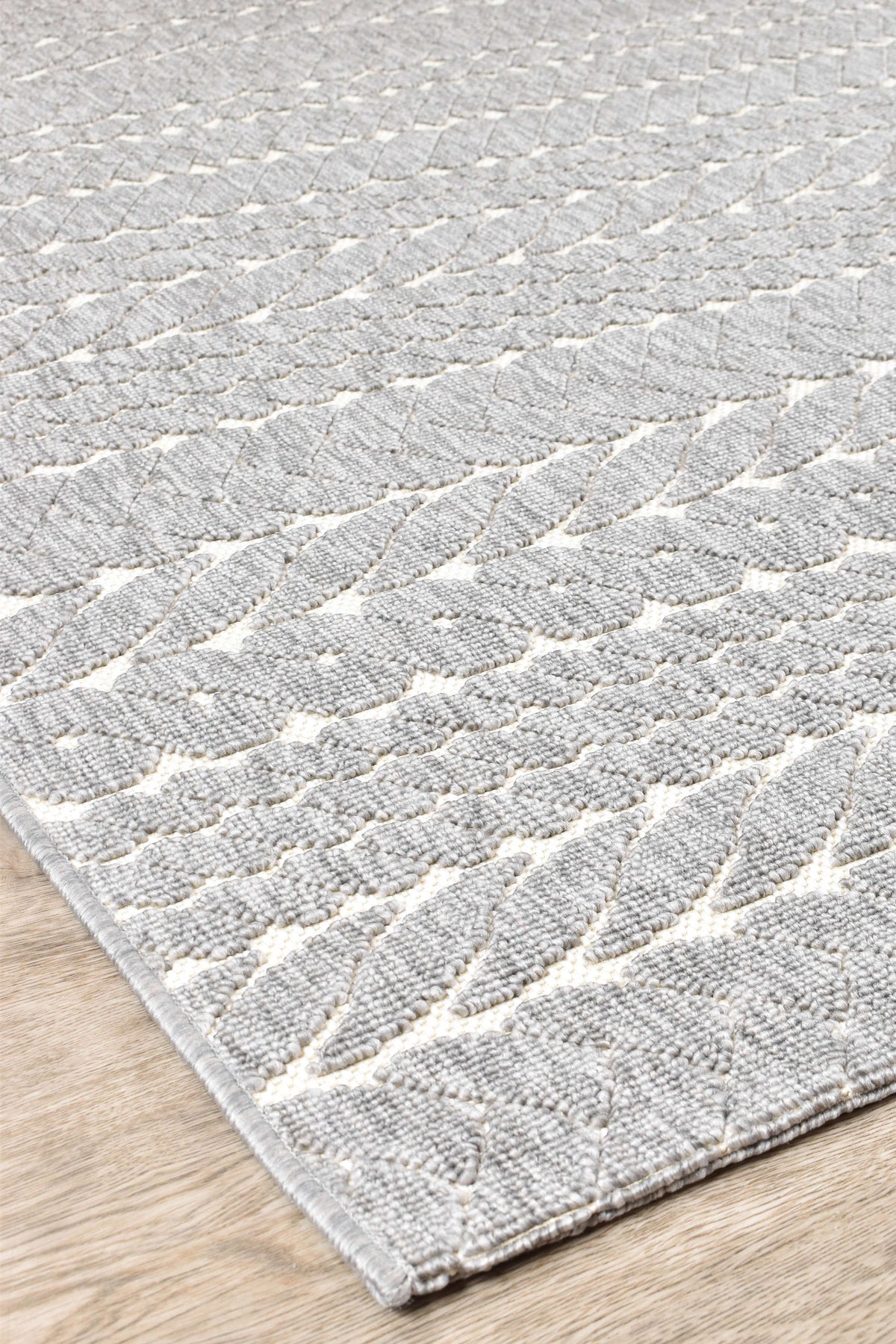 Fenix Grey White Rug 20469-302