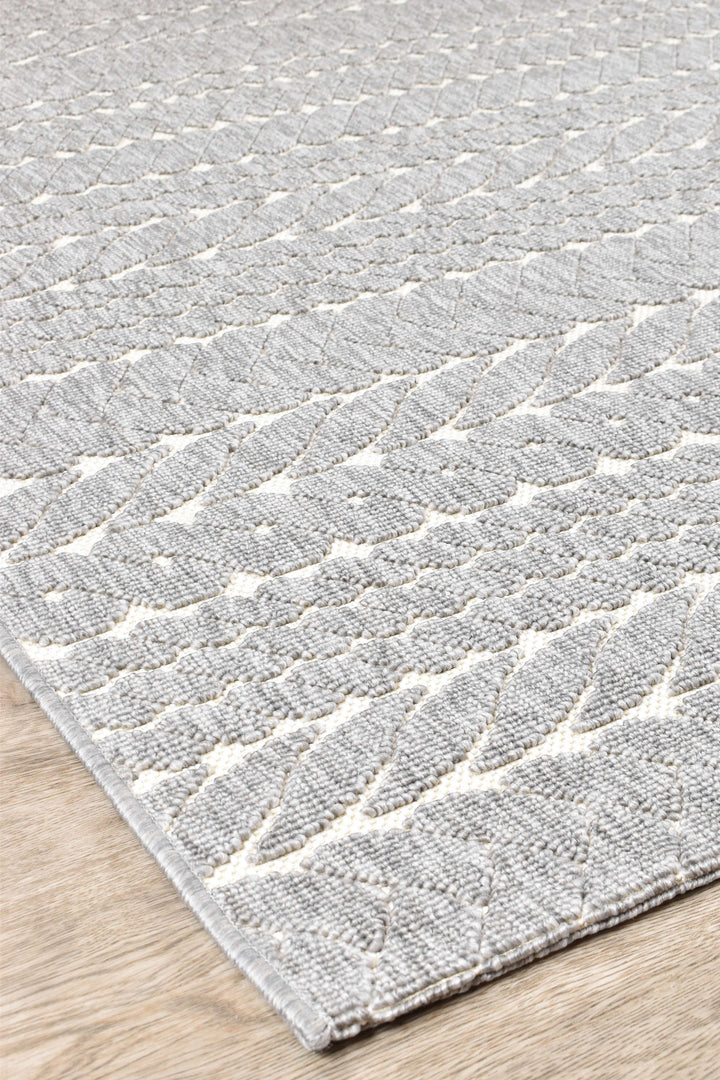 Fenix Grey White Rug 20469-302