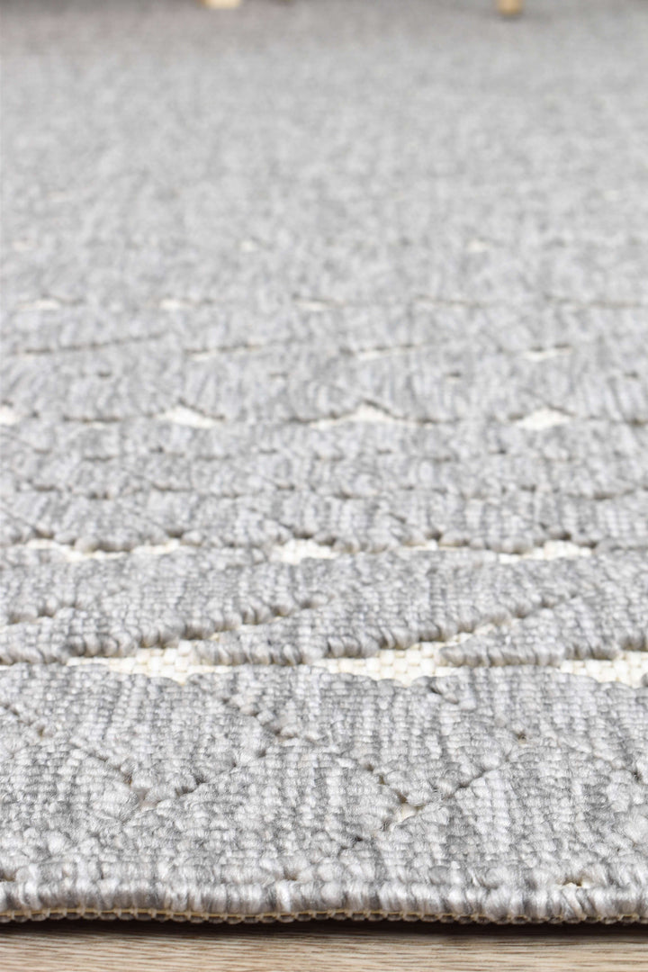 Fenix Grey White Rug 20469-302
