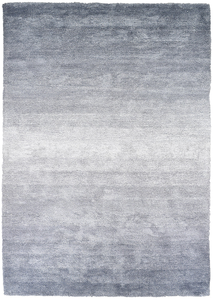 Grey Highlight Shaggy Rug