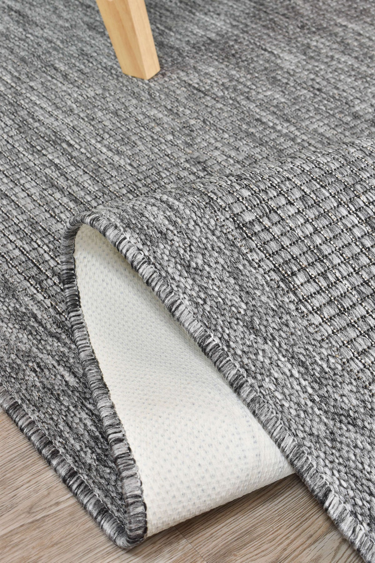 Long Island Dark Grey Rug 1303-DM9E