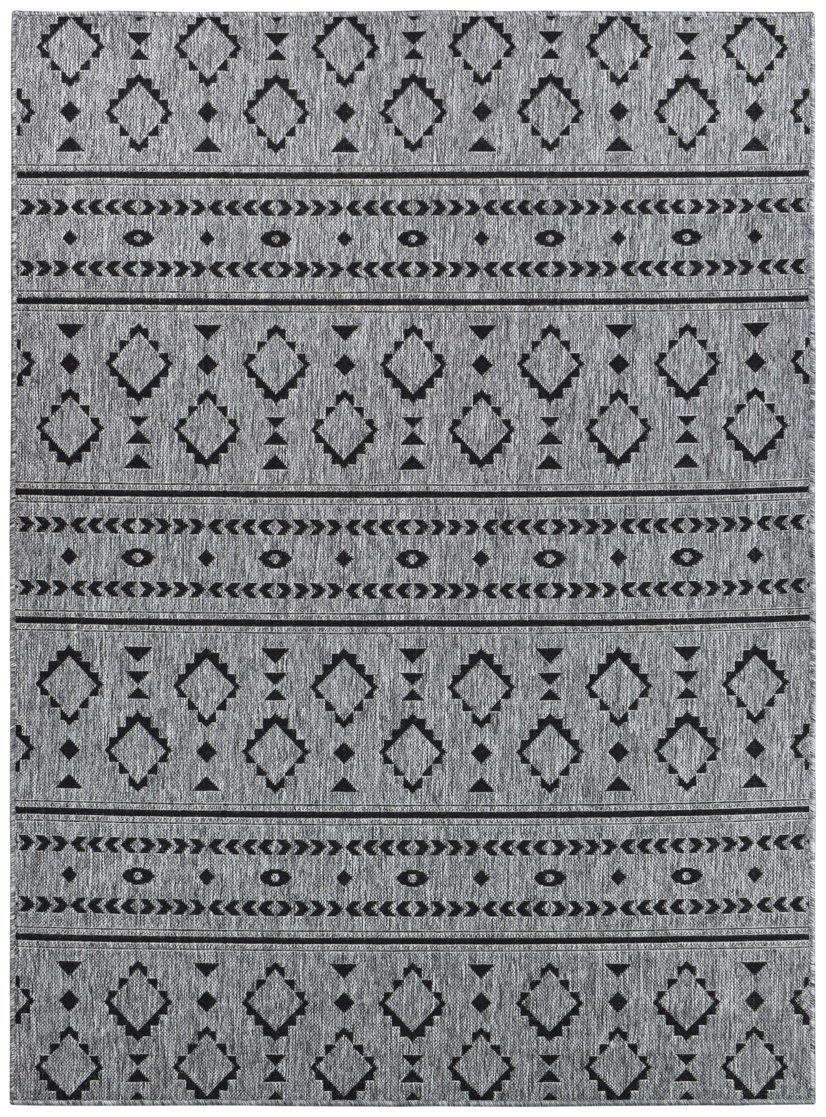 Long Island Dark Grey Rug 3333-DM9E