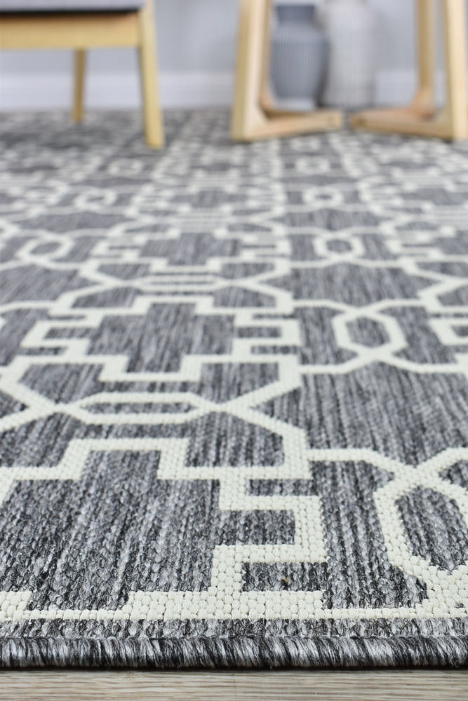 Long Island Grey Cream Rug 208-GU6E