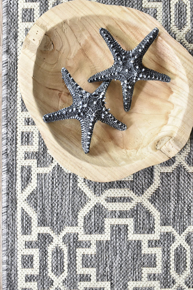 Long Island Grey Cream Rug 208-GU6E