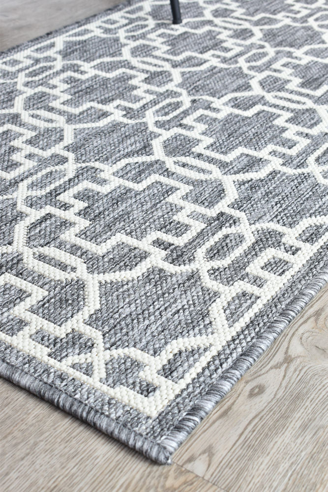 Long Island Grey Cream Rug 208-GU6E