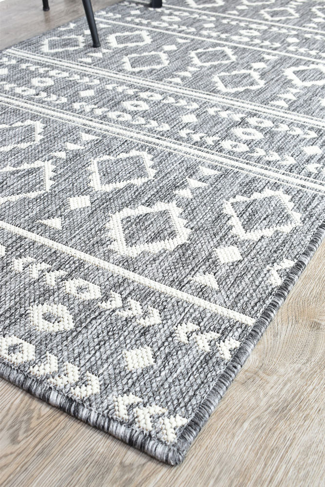Long Island Grey Cream Rug 3333-GU6E