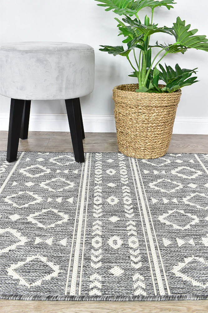 Long Island Grey Cream Rug 3333-GU6E
