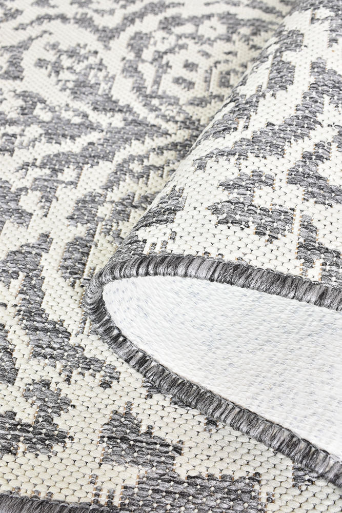 Long Island Grey Cream Rug 5605-GU6E
