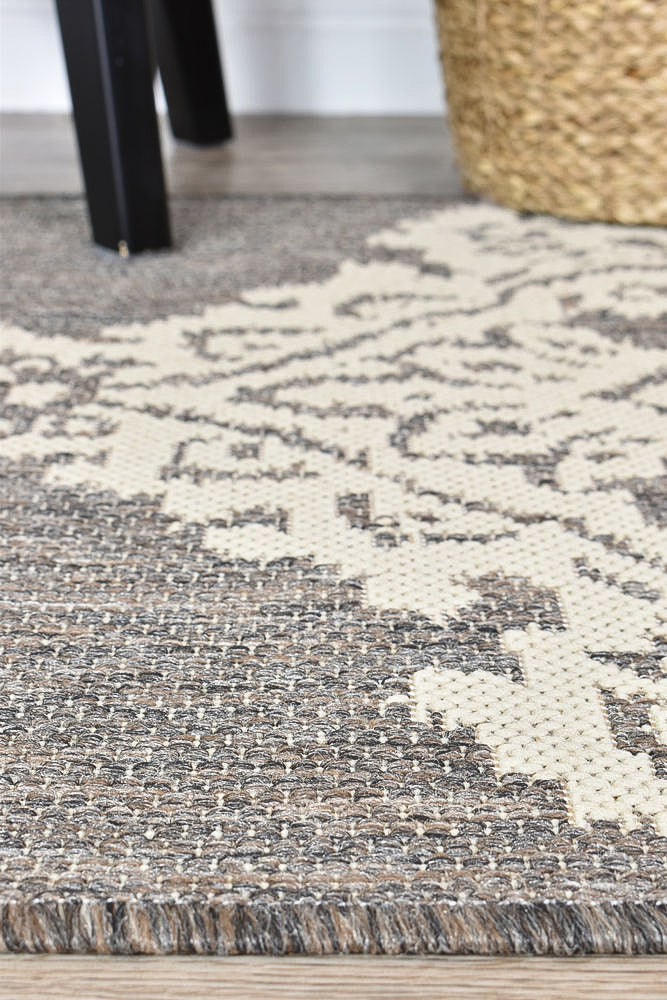 Long Island Runner Brown Cream 5605-W71E