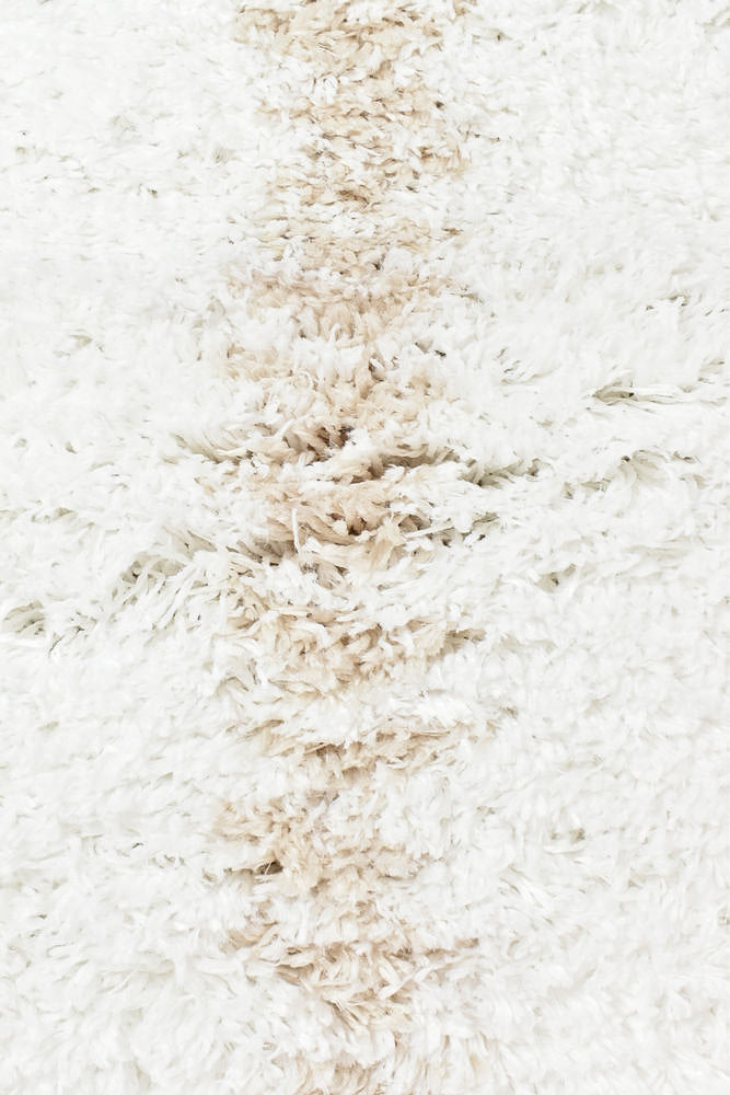 Mascot Beige White Rug 8745A