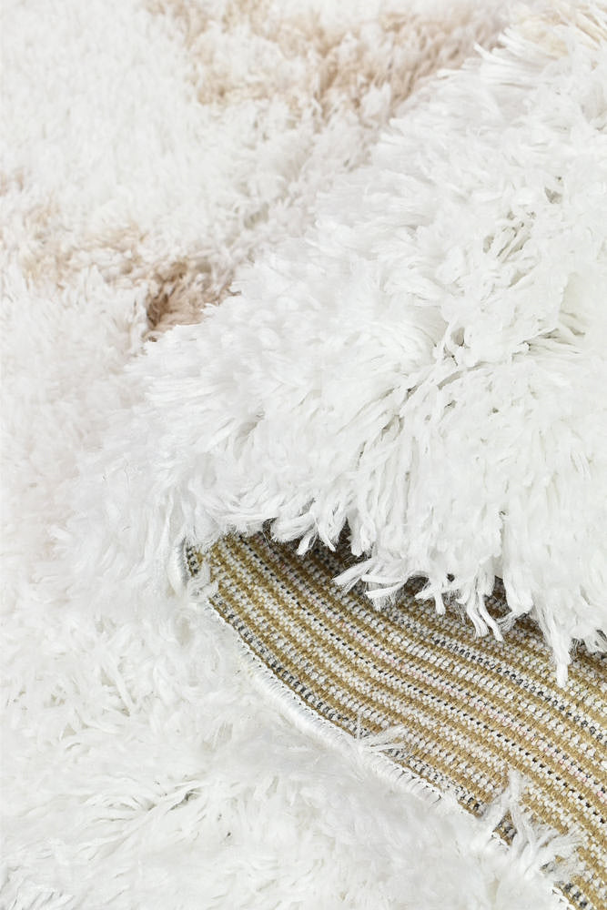 Mascot Beige White Rug 8745A