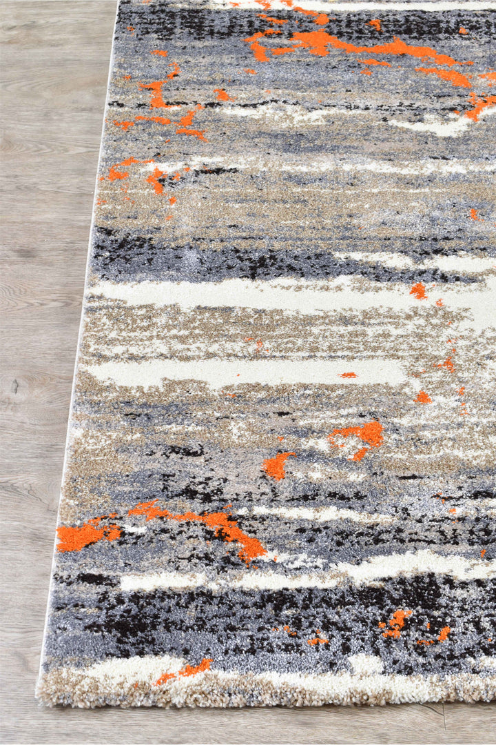 Millard 696 Beige Orange Rug