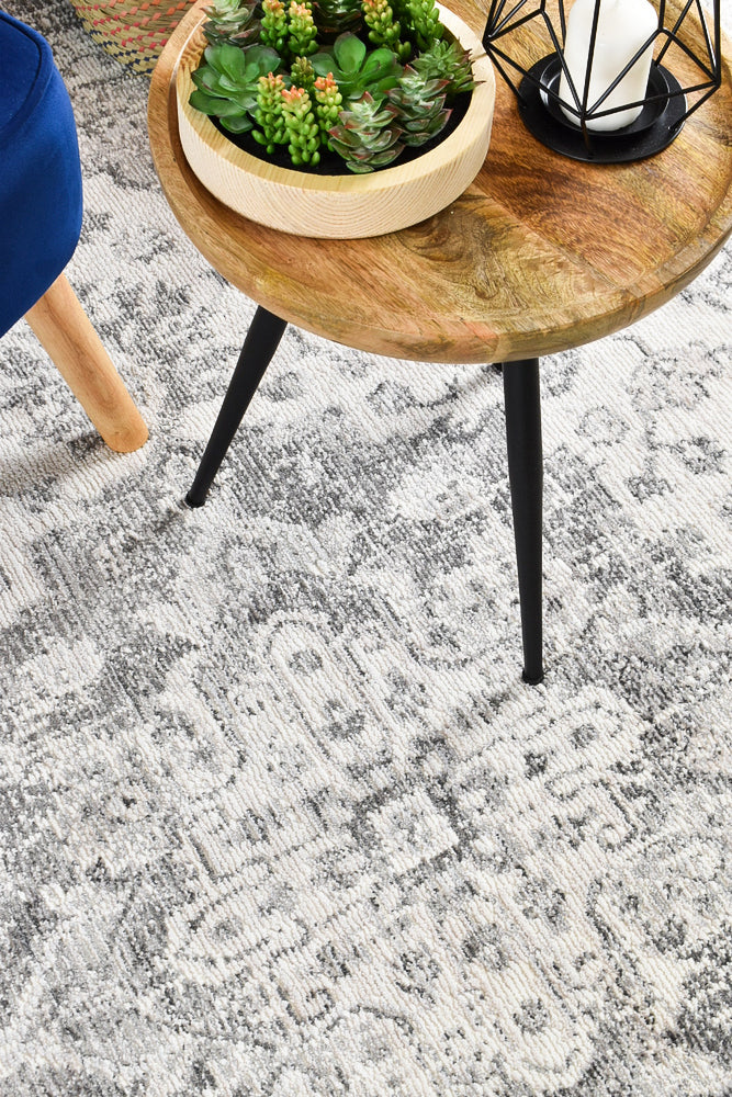 Marakesh Grey Rug 0321B