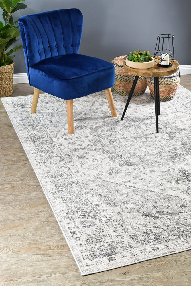 Marakesh Grey Rug 0321B