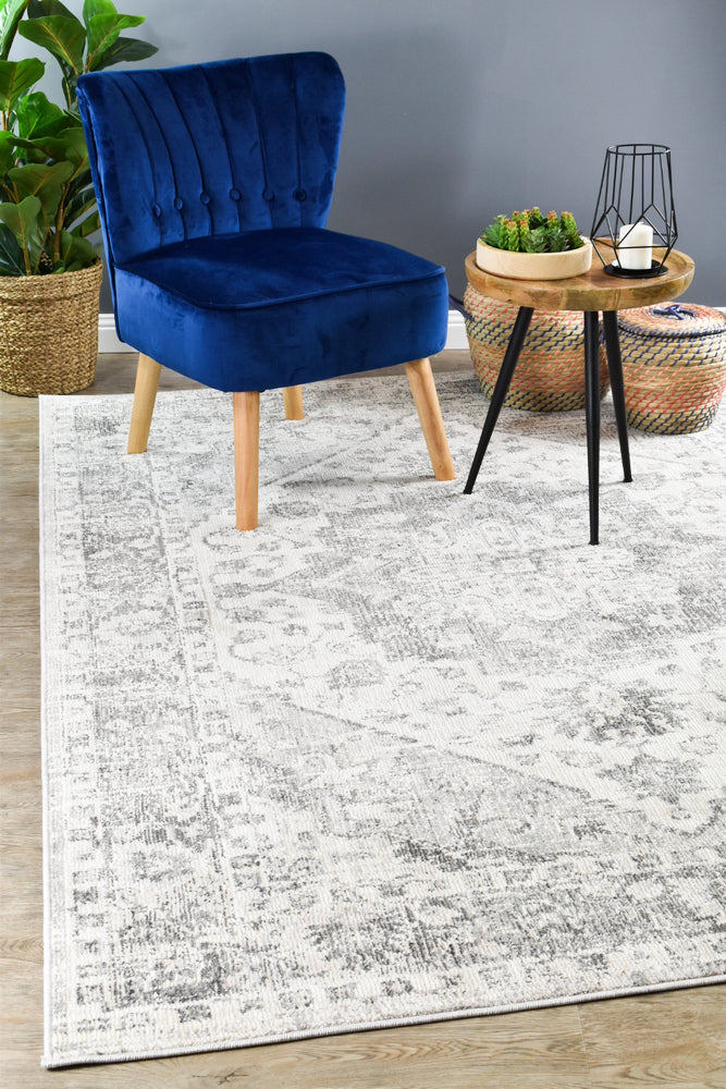 Marakesh Grey Rug 0321B