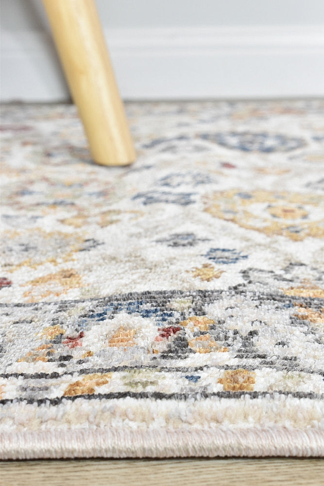 Marakesh Cream Runner Rug 0156A