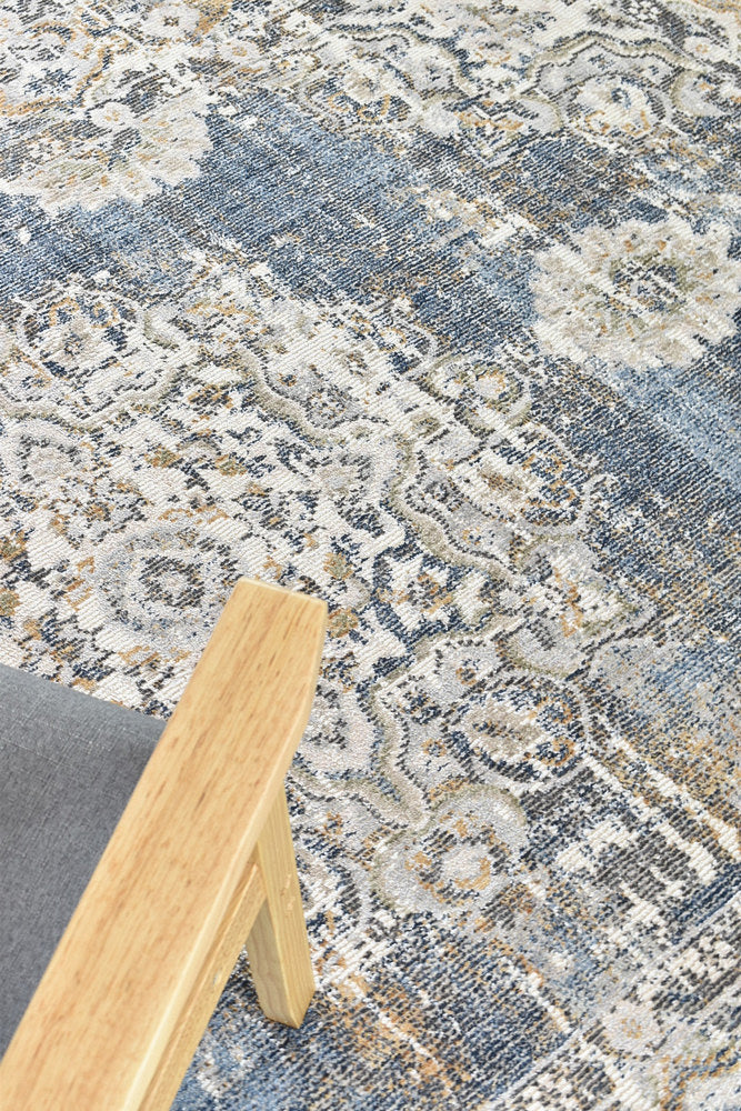 Marakesh Dark Blue Rug 0318A