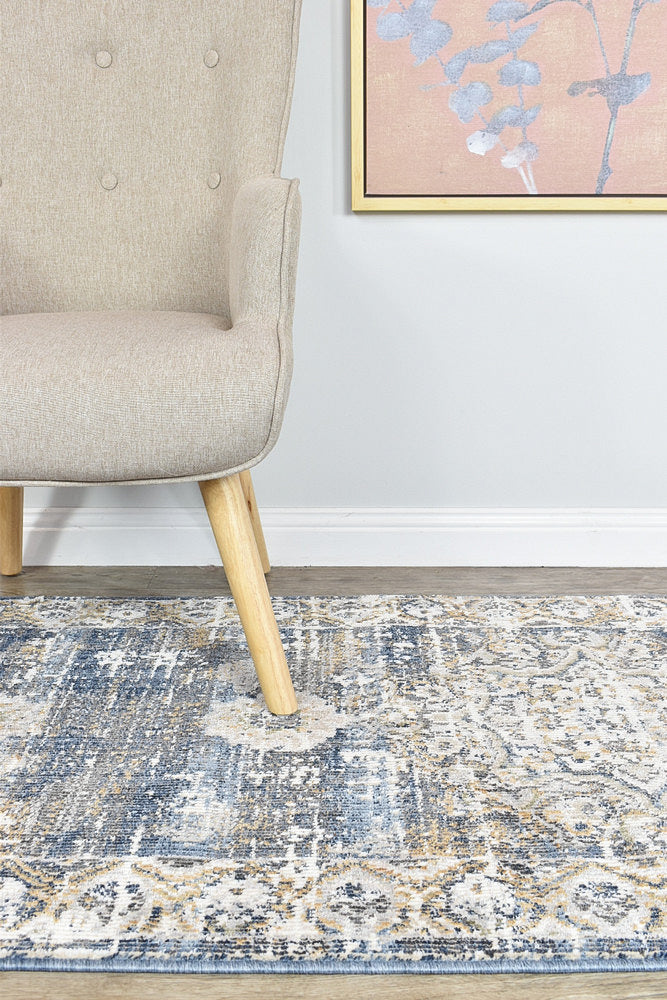 Marakesh Dark Blue Rug 0318A