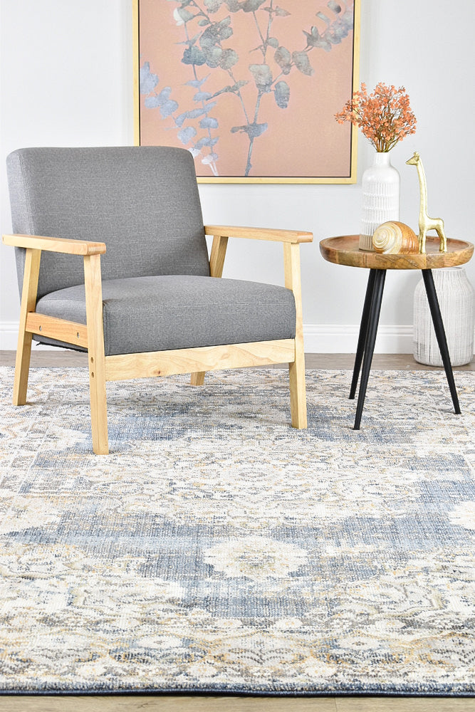 Marakesh Dark Blue Rug 0318A