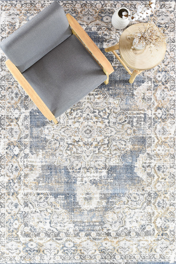 Marakesh Dark Blue Rug 0318A