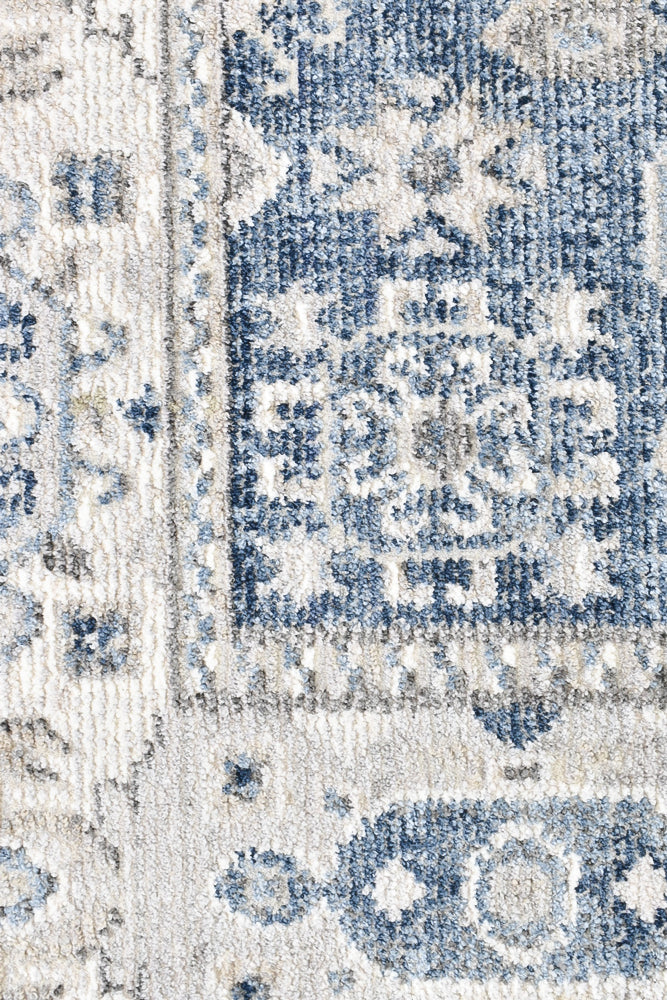 Marakesh Cream Blue Rug A161A