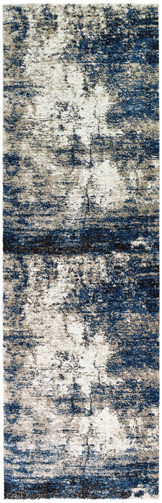 Millard 651 White Blue Rug