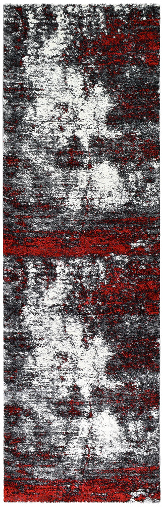 Millard 651 White Red Rug