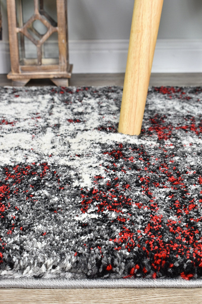 Millard 651 White Red Rug