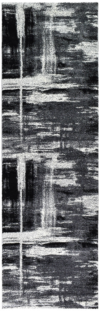 Millard 347 Light Grey Dark Grey Rug