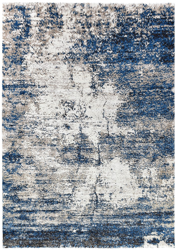 Millard 651 White Blue Rug