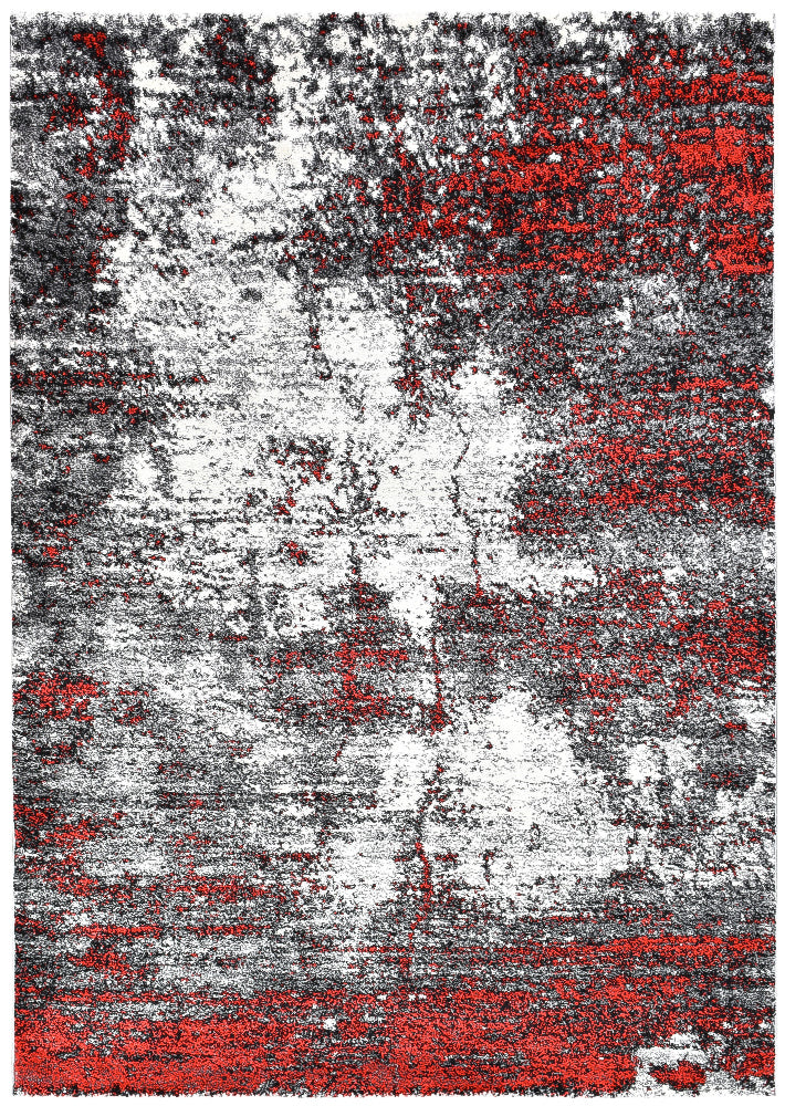 Millard 651 White Red Rug