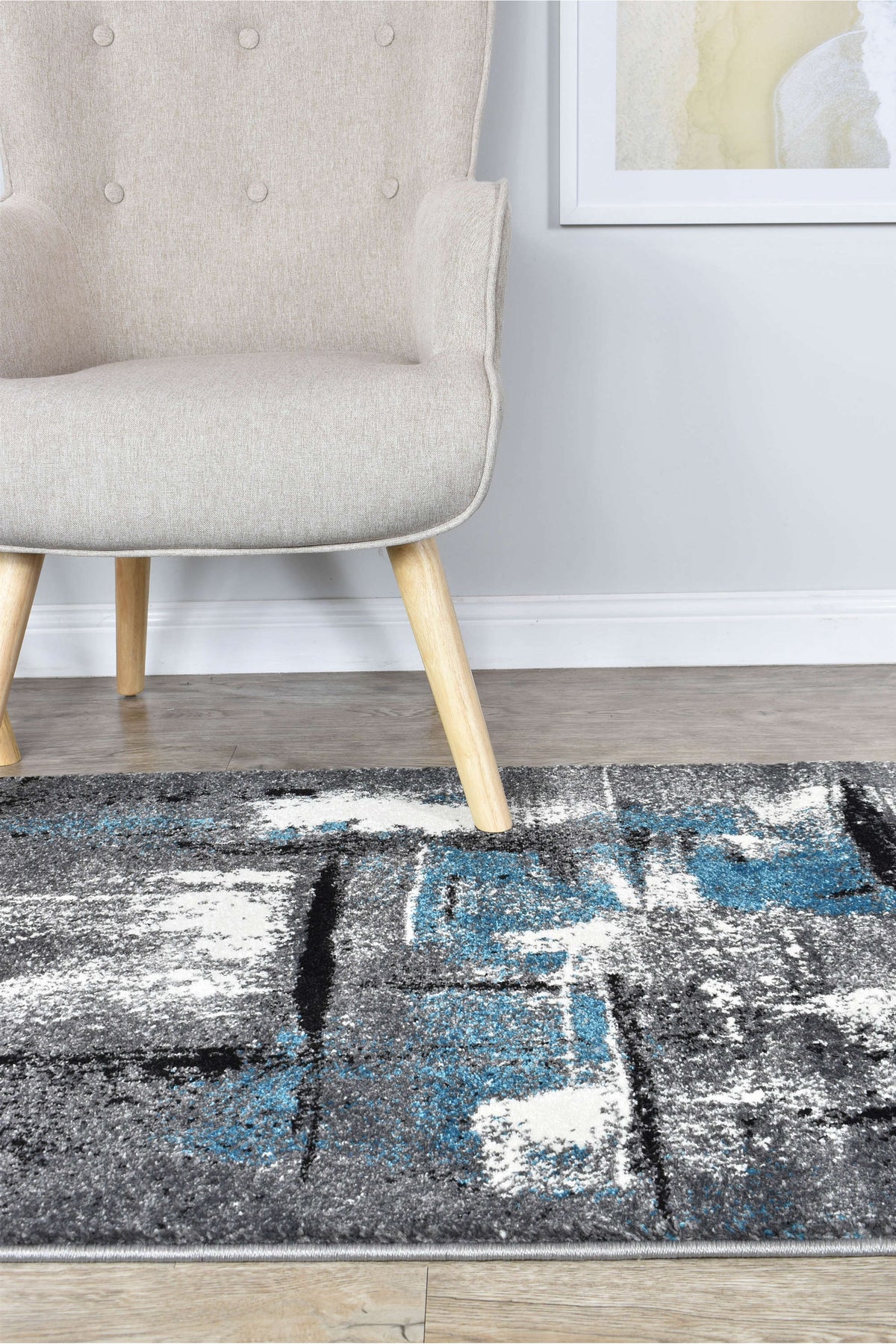 Nova 53A Grey Turquoise Runner