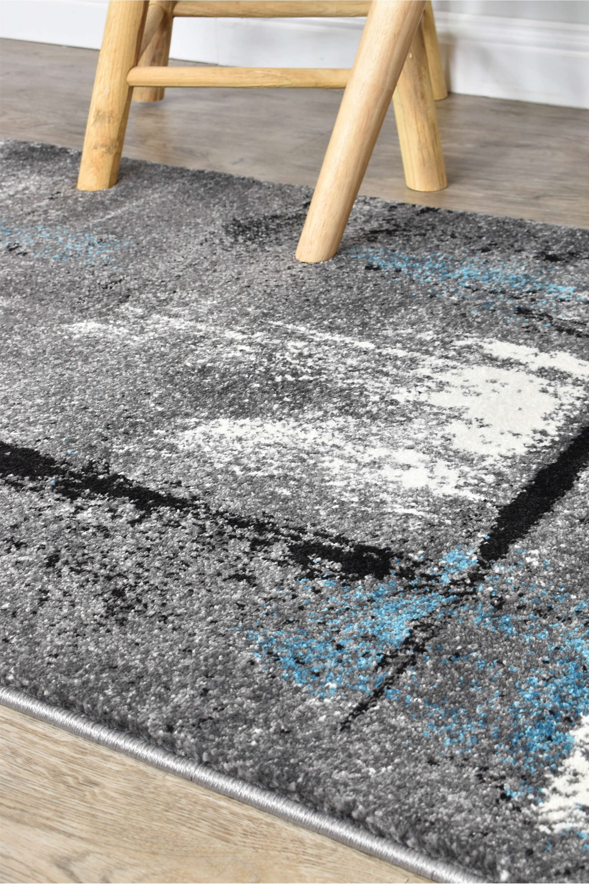 Nova 53A Grey Turquoise Runner