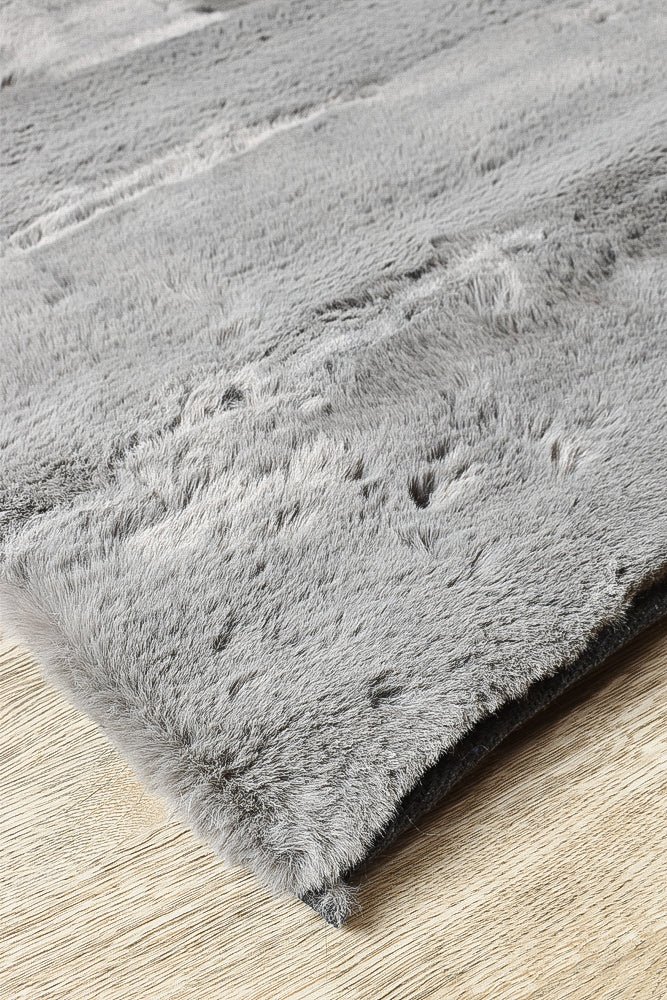 Plush Grey Rug