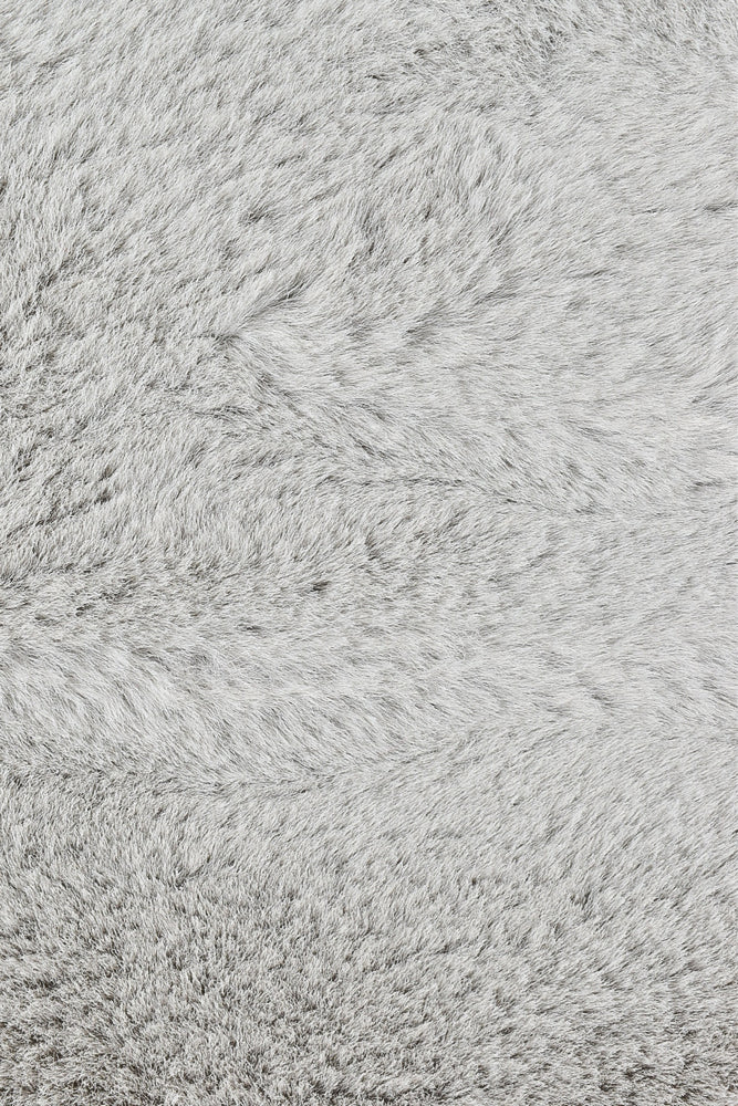 Plush Light Grey Rug