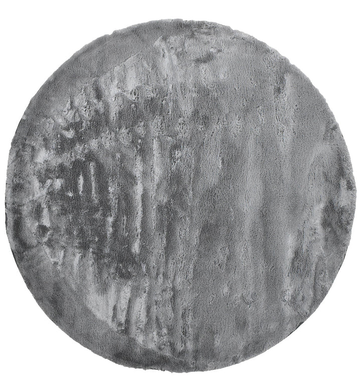 Plush Round Grey