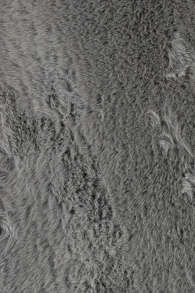 Plush Round Grey