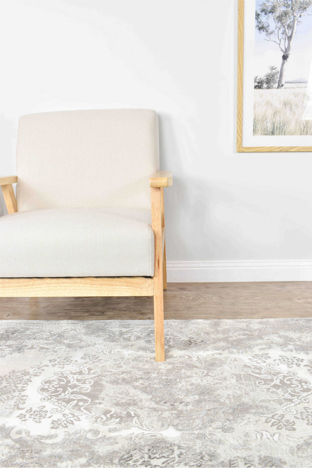 Velvet 10172B Neutral Grey Runner